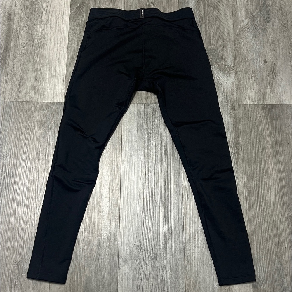 Nike Pro Dri Fit Mens leggings with a pocket / black / Size L - Picture 2 of 13